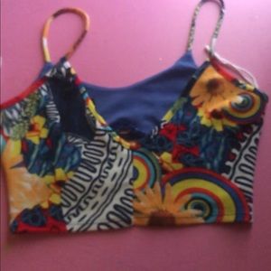 Colorful crop top for women !